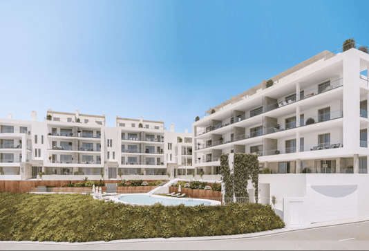 Vue extérieure promotion malaga