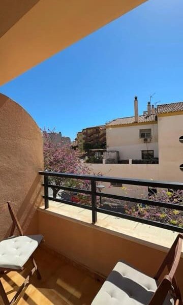 terrasse studio lumineux torremolinos