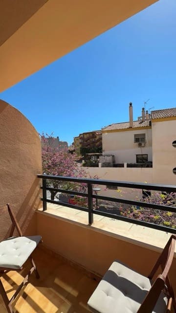 terrasse studio lumineux torremolinos