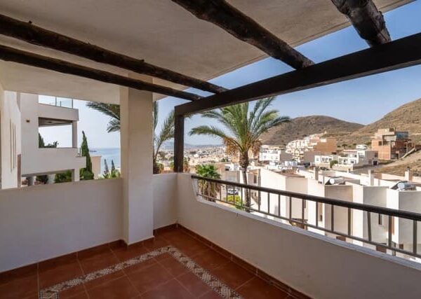 Terrasse vue mer Almeria