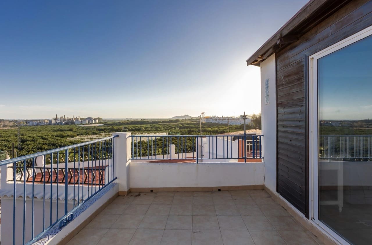 Vue dégagée terrasse maison Salobrena