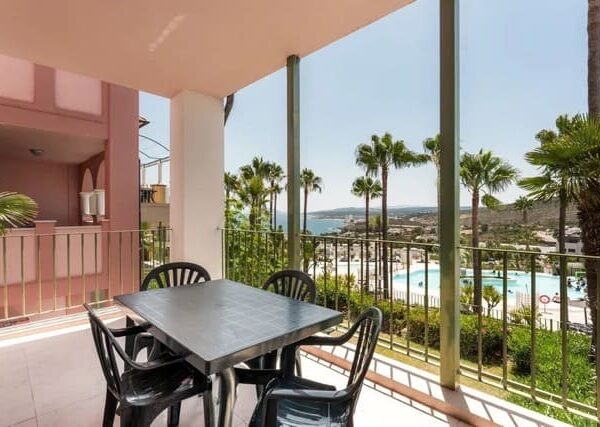 Manilva terrasse vue mer