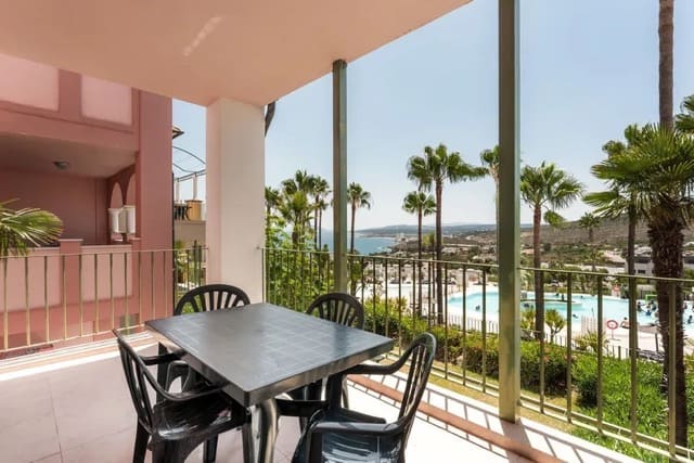 Manilva terrasse vue mer